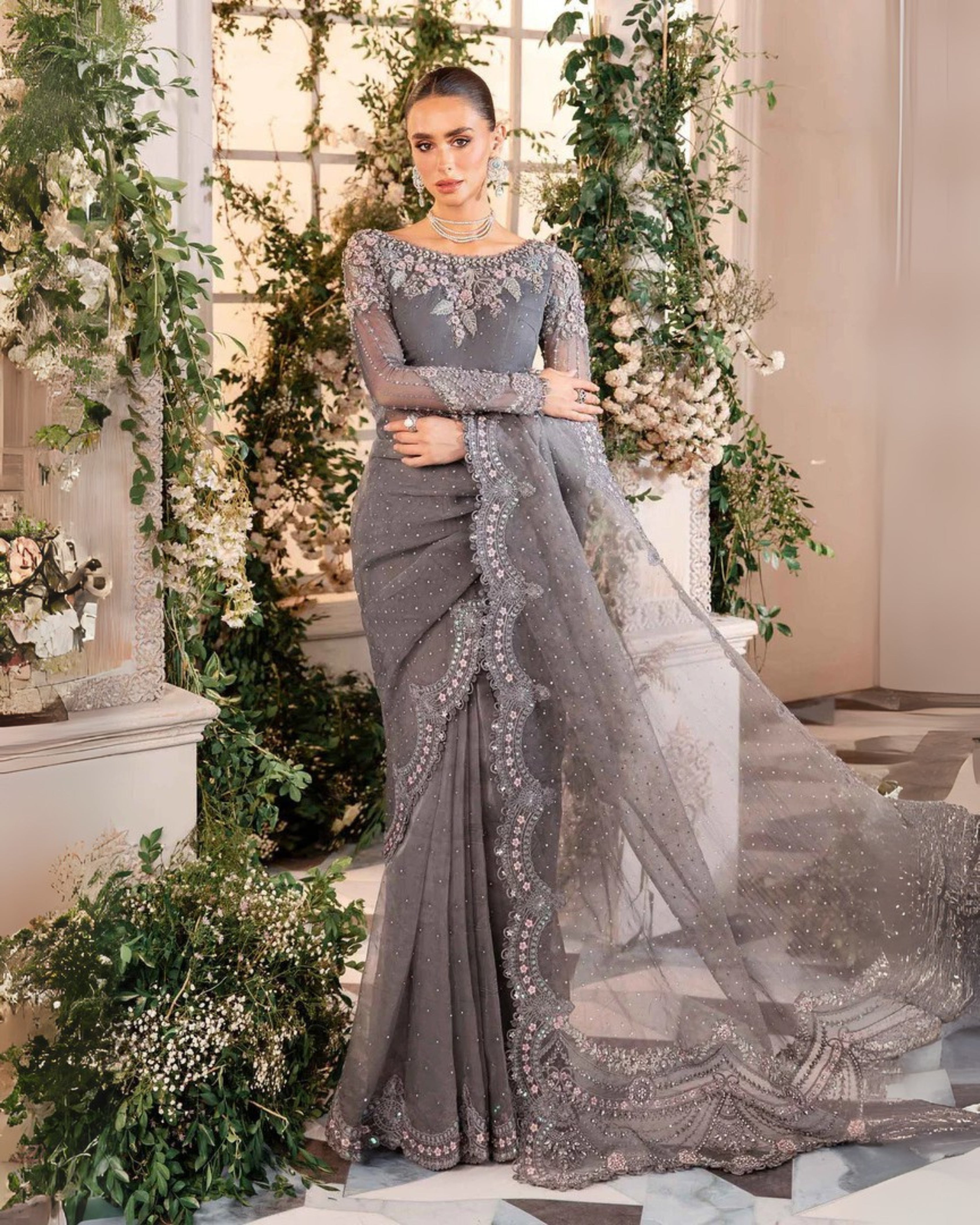 Maria.B Mbroidered BD-2902 Ayla's Atelier